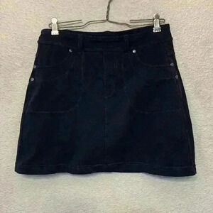 Athleta black mini skirt sz XS PE teacher casual soccer mom athleisure athletic